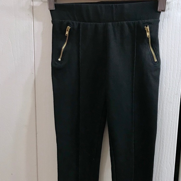 CHEROKEE Girls Slim Fit Leggings w/ Faux Zippers - Picture 2 of 6